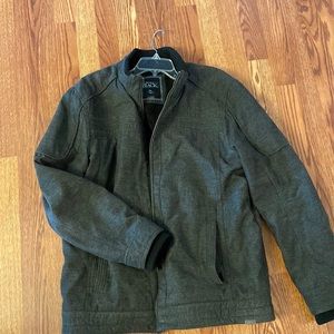 Buckle Black Athletic fit extra-large fleece lined coat